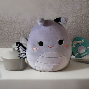 Squishmallows Collection Garden Bibiana the Butterfly Cuddly Plush 7.5" NWT